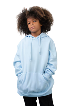 BUZO CON CAPUCHA OVERSIZE NIÑO-NI2023 - comprar online