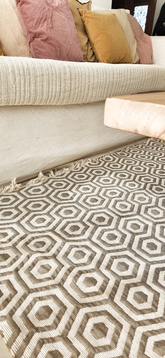 Alfombra Nórdica (VISON) JACQUARD 160x190 - comprar online