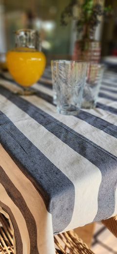 Mantel Tusor Premium Lali Grey - tienda online