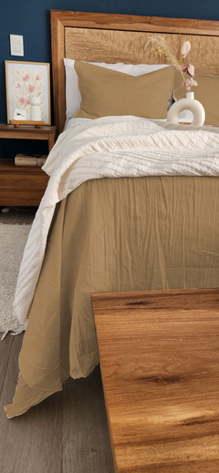 SET DE CAMA KING: COVER + 2 FUNDAS de 60x40 [Elegir color en el carrete de imágenes] en internet