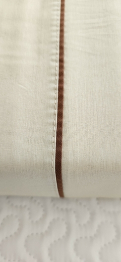 JUEGO DE SABANAS 100% PERCAL 2 1/2 (para colchon de 140/150x28x190 de alto) - Ay Que Amor