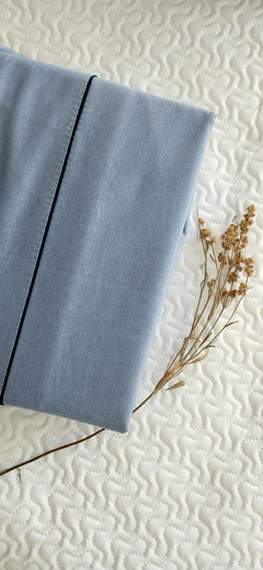 JUEGO DE SABANAS 100% PERCAL 2 1/2 (para colchon de 140/150x28x190 de alto)