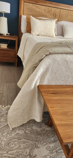 Cubrecama JACQUARD Marroquí Gael Garcia Bernal TWIN + 1 fundas de 60x40 de REGALO - comprar online