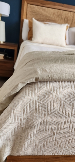 Cubrecama JACQUARD Marroquí Gael Garcia Bernal TWIN + 1 fundas de 60x40 de REGALO