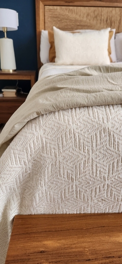 Cubrecama JACQUARD Marroquí Gael Garcia Bernal QUEEN + 2 fundas de 50x70 de REGALO