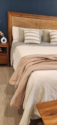 Pie de Cama de Gasa color ROSA DIOR de Algodón 260x120cm - comprar online