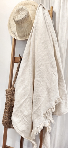 Manta/Alfombra liviana Carabajal - CRUDO - comprar online