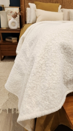 Manta Boucle Simple 230x145cm - tienda online
