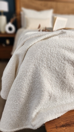 Manta Boucle / Reversible Gasa 140x0,70 (twin) - comprar online