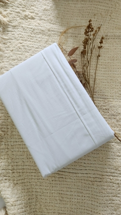 JUEGO DE SÁBANAS 100% ALGODÓN LINEA HOTELERA BLANCA 2 1/2 (para colchon de 140/150x30x190 de alto - tienda online
