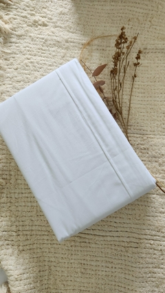 JUEGO DE SÁBANAS 100% ALGODÓN LINEA HOTELERA BLANCA KING - tienda online