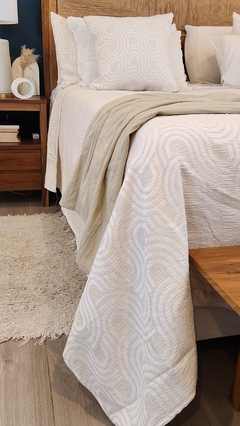 Cubrecama Marroquí JACQUARD Rainbow QUEEN + 2 fundas de 50x50 de REGALO