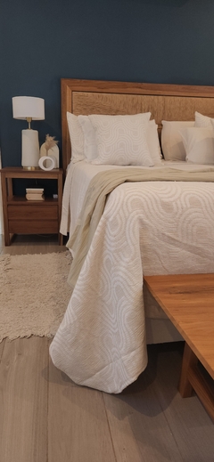 Imagen de Cubrecama Marroquí JACQUARD Rainbow QUEEN + 2 fundas de 50x50 de REGALO