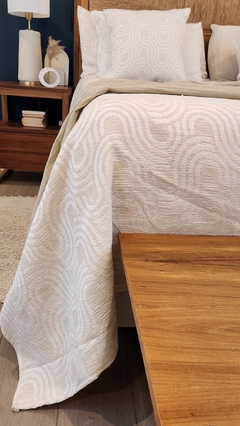 Cubrecama Marroquí JACQUARD Rainbow KING + 2 fundas de 50x30 de REGALO
