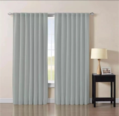 CORTINA BLACKOUT BARRAL OCULTO ( INCLUYE 2 PAÑOS) 140x215 (GRIS) - comprar online