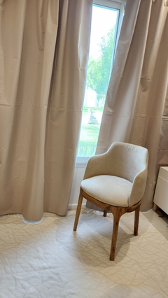 CORTINA BLACKOUT BARRAL OCULTO ( INCLUYE 2 PAÑOS) 140x215 (VISON) - comprar online