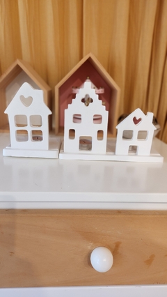 2 CASITAS NORDICAS CORAZON NORDICAS + BASE DOBLE - comprar online