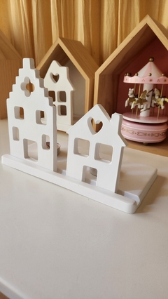 Imagen de CASITA NORDICA CORAZON CHICA+ BASE
