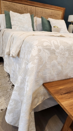 Cubrecama JACQUARD Marroquí LA CHINA King + 2 fundas de 50x30 de REGALO