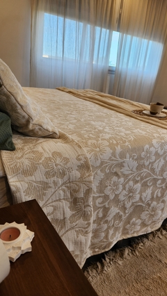 Cubrecama JACQUARD Marroquí LA CHINA King + 2 fundas de 50x30 de REGALO