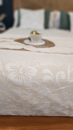Imagen de Cubrecama JACQUARD Marroquí La CHINA PLAZAS 2,2 x 2,4 + 2 fundas de 50x50 de REGALO