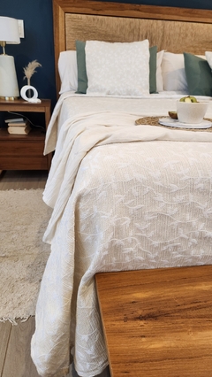 Cubrecama JACQUARD Marroquí NOTHING HILLS KING + 2 fundas de 50x30 de REGALO - tienda online