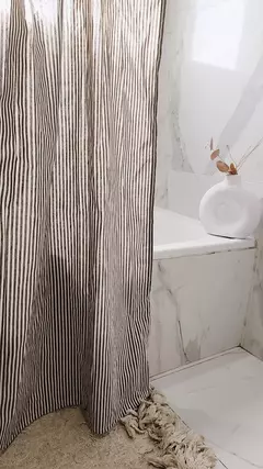 CORTINA DE BAÑO MIL RAYAS