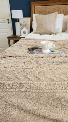 Imagen de Manta MILENKA BEIGE