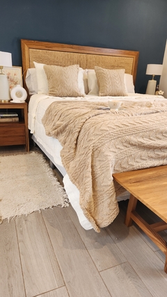 Manta MILENKA BEIGE - tienda online