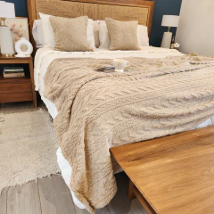 Manta MILENKA BEIGE en internet