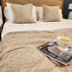 Imagen de Manta MILENKA BEIGE