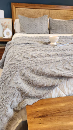 Manta MILENKA GRIS - Ay Que Amor