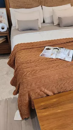 Imagen de Manta MILENKA CANELA