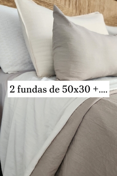 Imagen de Combo QUEEN VESTÍ TU CAMA MAS LINDA QUE PAMPITA