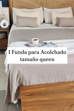 Combo QUEEN VESTÍ TU CAMA MAS LINDA QUE PAMPITA