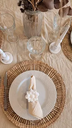 PROMO Haceme la mesa! Mantel 2.5mx1.4 ( color a elección) + 6 servilletas + 6 servilleteros a elección