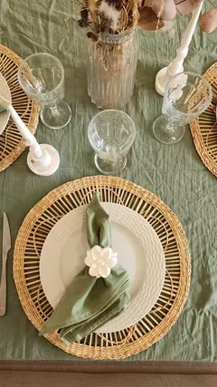 PROMO Haceme la mesa! Mantel 2.5mx1.4 ( color a elección) + 6 servilletas + 6 servilleteros a elección - comprar online