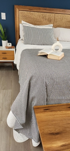 PIE DE CAMA MIL RAYAS - comprar online
