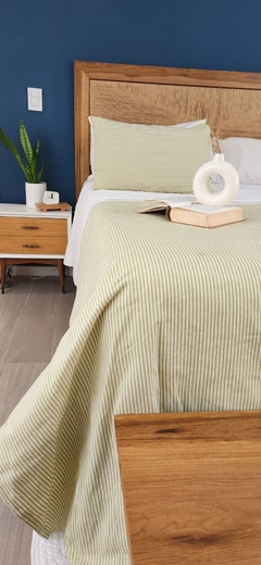 PIE DE CAMA MONICA GELLER - (verde seco) - comprar online