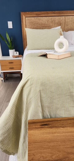 PIE DE CAMA MONICA GELLER - (verde seco)