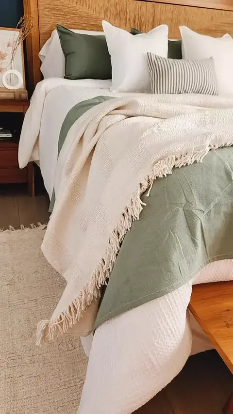 Manta/Alfombra liviana Carabajal - CRUDO