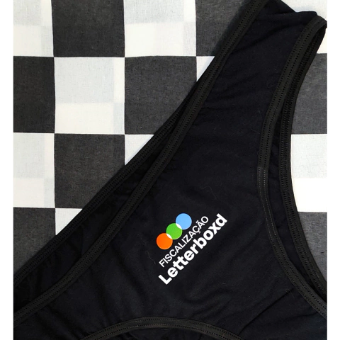 CALCINHA FISCALIZAÇÃO LETTERBOXD - comprar online