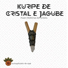 Kuripe Artesanal com Cristal e Jagube - comprar online