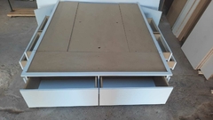 BOX DE CAMA 40CM ALTO 10 CAJONES 1.40 (0 1.50) X 1.90 (O 2.00) - comprar online