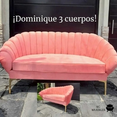 Sillon PETALO OSTRA Dominique 3 cuerpos - tienda online