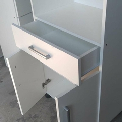ORGANIZADOR PORTAMICROONDAS COPERO CON BANDEJERO - LcMuebles