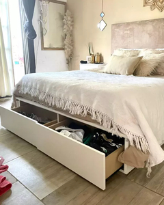 Box de Cama 1.60 ancho x 1.90 o x 2.00 de largo (Queen xl) 2 plazas y media - comprar online