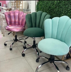 Silla RUEDITAS PETALO OSTRA Suspension Hidraulica