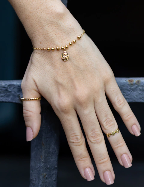 Pulseira: Jardim da Doçura - Santa Teresinha - comprar online