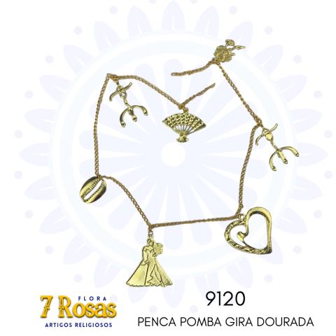 PENCA POMBA GIRA DOURADA